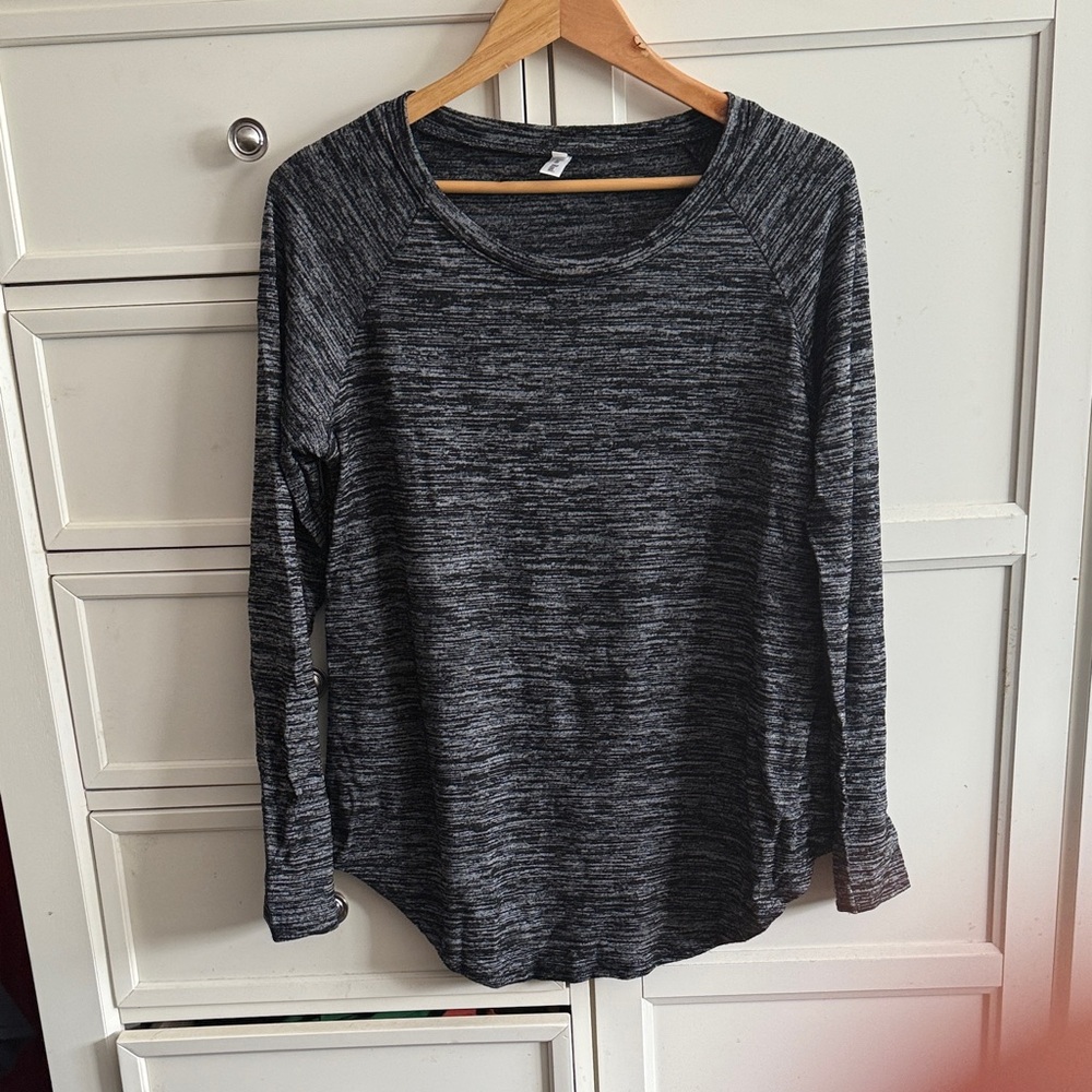Leo Rosi Charcoal Long Sleeve Top